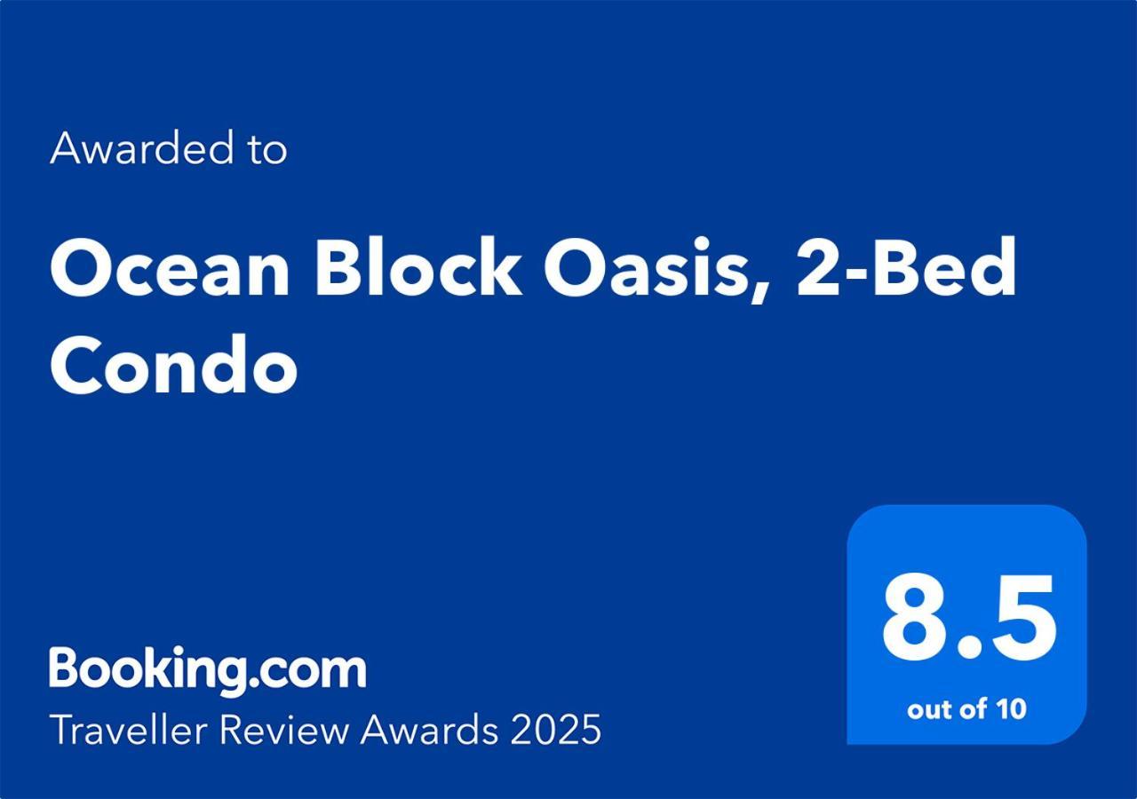 Ocean Block Oasis, 2-Bed Condo シーサイド・ハイツ エクステリア 写真